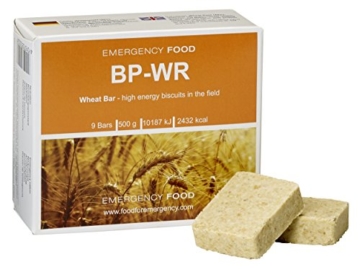 BP WR (ehemals BP5) - High Energy Biscuits, Langzeitnahrung, (Extrem lange Haltbarkeit) bis ueber 35 Jahre - 