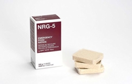 Notverpflegung, NRG-5, 1 Packung 500 g, (9 Riegel) Notration -