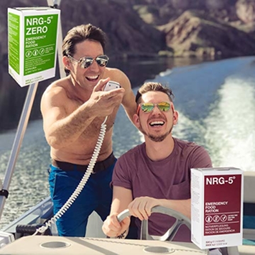 Notverpflegung 24x NRG-5 ZERO Glutenfrei Survival 500g Notration Notvorsorge | 24x9 Riegel im Vorteilskarton Survivalnahrung Expeditions Grundausstattung wie EPA - 4