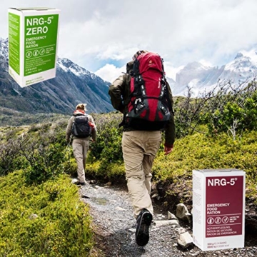 Notverpflegung 24x NRG-5 ZERO Glutenfrei Survival 500g Notration Notvorsorge | 24x9 Riegel im Vorteilskarton Survivalnahrung Expeditions Grundausstattung wie EPA - 6
