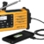 Sangean MMR-88 DAB+ tragbares Kurbelradio (UKW/DAB+ Tuner, Taschenlampe, integrierter Li-Ion-Akku, Kopfhöreranschluss) gelb/schwarz