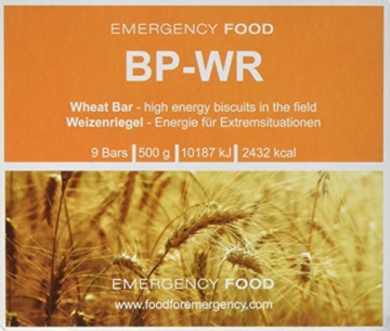 Compact - BP WR Emergency Food 500 Gramm Langzeitnahrung für Outdoor, Camping und in Krisensituationen - 1