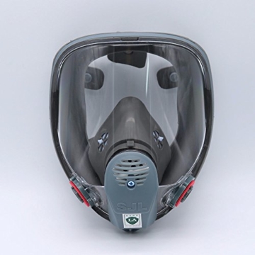 Für 6800 SJL Gas Maske Full 7 Maskenkörper Atemschutzmaske teilig Anzug Malerei Sprühen - 3