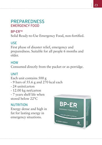 BP ER Elite Emergency Food 6 x 500 Gramm Einheiten, Camping Outdoor Vorsorge vom führenden Hersteller GC Rieber Compact aus Norwegen (neueste Charge und Zertifikat vom Händler Lebenskraft) - 7