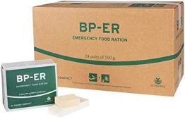 BP-ER Notration | Emergency Food Ration | Karton mit 24 x 500g | Langzeitnahrung | sofort verzehrfertig - 1