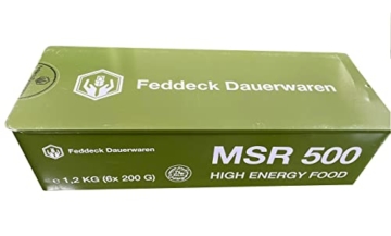MSR 500, High Energy Food, 6 x 200 g in Metalldose - 2