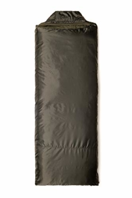 Snugpak Jungle Bag, Schlafsack mit Reißverschluss auf der linken Seite, Unisex, 92255, olivgrün, Reißverschluss Links - 1