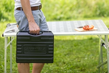 Campingaz Camp Bistro 3 Gaskocher, 1-flammig, Campingkocher, 2.200 Watt Leistung, kompakter Outdoorkocher, inklusive Tragekoffer für einfachen Transport, Schwarz - 11