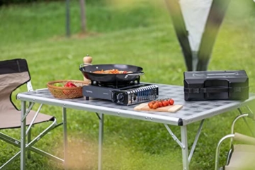 Campingaz Camp Bistro 3 Gaskocher, 1-flammig, Campingkocher, 2.200 Watt Leistung, kompakter Outdoorkocher, inklusive Tragekoffer für einfachen Transport, Schwarz - 6