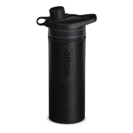 GRAYL GeoPress 710ml (24 oz) Trinkwasserfilter Flasche - Wasserfilter für Outdoor Wandern, Camping, Survival und Reisen - 1