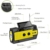 Kurbelradio Notfall Tragbare Solar Radio mit AM/FM Eingebaute 4000mAh Wiederaufladbare Notfallradio Handkurbel Dynamo Radio,USB Power Bank,Taschenlampe,LED Leselampe SOS für Haus Outdoor Camping - 7