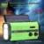 MILFECH Solar Radio, AM/FM Kurbelradio Tragbar Notfallradio mit 5000mAh Wiederaufladbare Batterie, 3 Modi LED Taschenlampe, LED Leselampe, SOS Alarm und Handkurbel Dynamo für Camping, Reisen (Grün) - 2