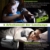 Nigecue Solar Radio, Tragbar Kurbelradio Dynamo Radio mit AM/FM, Eingebaute 4000mAh Wiederaufladbare Batterie, 4 Modi LED Taschenlampe, LED Leselampe mit Bewegungssensor, SOS-Alarm für Notfall Ourdoor - 5