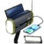 Qoosea Solar Radio Kurbelradio AM/FM Tragbar Notfall Radio mit 5000mAh Wiederaufladbare Batterie, LED Taschenlampe, Leselampe, SOS Alarm und Handkurbel Dynamo für Notfall Ourdoor Camping Reisen (Grau) - 1