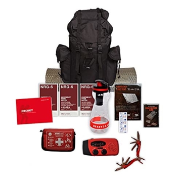 Ready24 Notfallrucksack Fluchtrucksack gefüllt Survival Set Überlebensrucksack - 1
