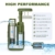 Wasserfilter Outdoor, 5000L Survival Camping Wasserfilter für Trinkwasser, Tragbarer Wasseraufbereiter für Prepper Notfall Ausrüstung (Armeegrün) - 2