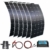 600W Tragbares Solarpanel, monokristallin (hohe Effizienz) Solarladung mit 60 A Controller USB-Ausgang zum Aufladen von 12V-Batterien (belüftetes AGM-Gel) - für Wohnmobil, Wohnwagen,Boote, Dächer - 1