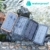 A ADDTOP Solar Powerbank 25000mAh Tragbare Solar Ladegerät mit 4 Solarpanels, Outdoor wasserfester externer Akku mit 2 USB Ports für Smartphones, Tablets und mehr - 4