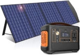 ACEHE 600W Tragbares Kraftwerk PowerBank,Mit Tragbares Solarpanel 100 W,YW500 Lithium-Lonen,Perfekte Tragbares Generator (100W Soar Pane+600w Solar Generatoras) - 1