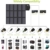 ALLPOWERS 100W Faltbares Solarpanel Solar ladegerät Solarmodul für Tragbare Powerstation mit 2 x USB Anschluss Outdoor Solargenerator für Reisen, Camping und Garten - 3
