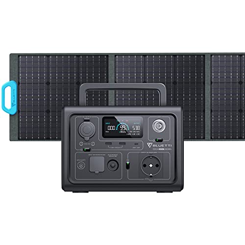 BLUETTI Solargenerator EB3A Mit PV200 Solar Panel, 268Wh Tragbare ...