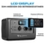 BLUETTI Solargenerator EB70 mit PV200 Solarpanel, 716Wh Tragbares Kraftwerk mit 2 230V/1000W AC Steckdosen, LiFePO4 Batterien, Geeignet für Outdoor-Camping, Autoreisen, Stromausfälle - 4