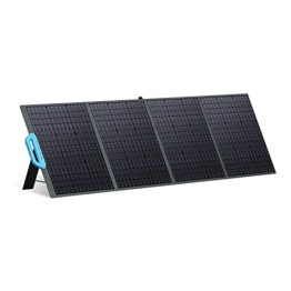 BLUETTI Solarpanel PV200, 200 Watt Solarmodul für Power Station EB3A/EB55/EB70/AC200P/AC200MAX/AC300, Tragbares Solarpanel mit Verstellbaren Ständern, Faltbares Solarladegerät für Wohnmobil, Camping - 1