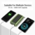 CXYP Powerbank Solar Ladegerät, 12000mAh Kurbel Power Bank Solar Generator mit Dual USB Ausgängen und Taschenlampe Externer Akku für Smartphones, Tablets und Camping - 3