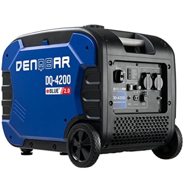 DENQBAR 4200 W Inverter Stromerzeuger Notstromaggregat Stromaggregat Digitaler Generator benzinbetrieben DQ-4200 - 3