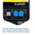 Dönges Stromerzeuger 2200 Watt, Notstromaggregat, schallgedämpft max. 70 dB mit 2 x 230V Steckdosen, 11h Betriebszeit, 15L Tank für Outdoor, Camping, Garten, Heimwerken zur mobilen Stromversorgung - 5