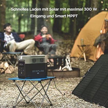 ECOFLOW DELTA Mini-Solargenerator 882Wh mit 220W-Solarpanel, 2 x 1400W AC-Ausgang (2100W Spitze), tragbares Kraftwerk für Outdoor-Camping, Wohnmobil, Hochleistungsgeräte - 6