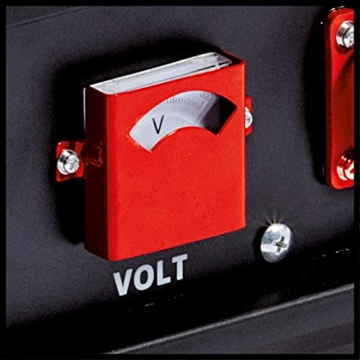 Einhell Stromerzeuger (Benzin) TC-PG 25/1/E5 (max 2400 W, 15 L Tank, 2100 W Dauerleistung, 4-Takt-Motor, 2x 230 V, Überlastschutz, Voltmeter, AVR-Funktion) - 4