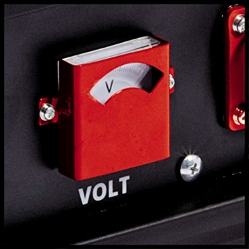 Einhell Stromerzeuger (Benzin) TC-PG 25/E5 (2.100 W Dauerleistung, max. 2.400 W, emissionsarmer 4-Takt-Antriebsmotor, 2x 230V-Steckdosen inkl. Voltmeter, AVR-Funktion) - 4
