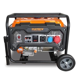 FUXTEC Stromerzeuger Benzin FX-SG17500T – 6,5kW Stromaggregat 230V & 400V Anschlüsse – 420ccm Stromgenerator Notstromaggregat - 1