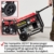 HECHT Notstromaggregat – 3000W– Stromaggregat mit Fahrwerk – 7,0 PS Benzin 4-Takt Motor – 2x 230V – 1x 12V – Ölmangelschutz – 15 l Tank – Tankanzeige – Stromerzeuger für mobile Stromversorgung - 3
