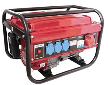 IMOTO Stromgenerator Benzin 230/380 V 5500 W (1000 + 1000 + 1000 + 2500) trifasico monofasico X3 Tank 15L - 1