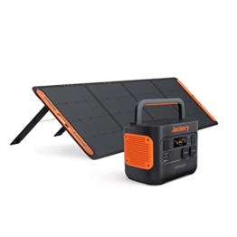 Jackery Solargenerator 2000 PRO 200W, 2160Wh Powerstation mit SolarSaga 200, 2* 230V/2200W AC-Steckdosen, schnelle Ladung, mobile Stromversorgung für Reise Camping Wohnmobil und als Notstromaggregat - 1