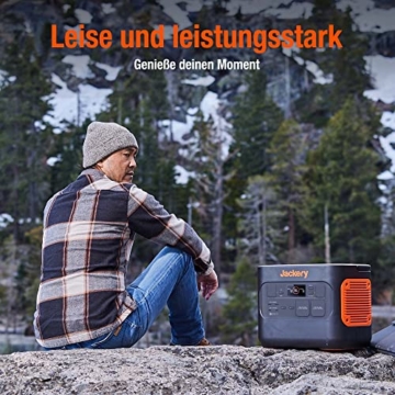 Jackery Solargenerator 2000 PRO 200W, 2160Wh Powerstation mit SolarSaga 200, 2* 230V/2200W AC-Steckdosen, schnelle Ladung, mobile Stromversorgung für Reise Camping Wohnmobil und als Notstromaggregat - 7
