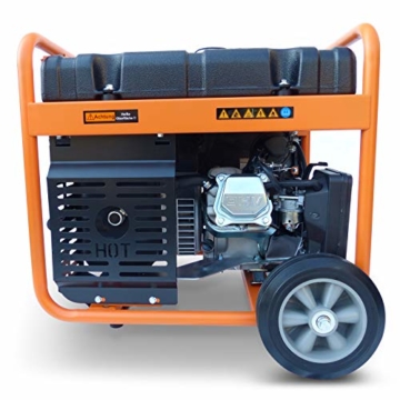 KnappWulf Generator Stromerzeuger KW3400 mit Elektro Starter 230V 1 Phase Notstromaggregat - 2
