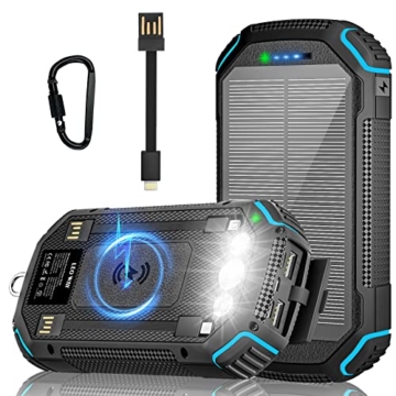 Caricabatterie solare compatto Powerbank + torcia - Orium | Leroy Merlin
