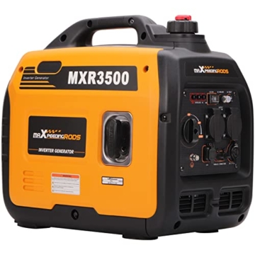 maXpeedingrods Inverter Stromgenerator 3300W Benzin 4 Takt mit USB und 230 V Steckdosen Superleise und leicht als Notstromaggregat für Camping Reise Garage Wohnwagen Baustelle - 9