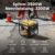 maXpeedingrods Inverter Stromgenerator 3500W Benzin 4 Takt mit zwei 230V Steckdosen Leise und leicht als Notstromaggregat hausversorgung für Garage Werkstatt Baustelle - 2