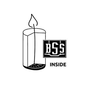 Müller Stumpenkerzen - Set mit 6 Säulenkerzen - Farbe Elfenbein - 68 x 110 mm - Lange Brenndauer: 35 Stunden - Tropffrei Wachskerzen, Ohne Duft - BSS Brandschutz - RAL Qualität - 5