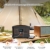 Notstromaggregat solar,600W Tragbare Powerstation mit 100W Solarpanel,230V mobile solaranlage komplettset,mobile Stromversorgung mit LCD Anzeige für Urlaub auf dem Outdoor Abenteuer & Notfälle - 6