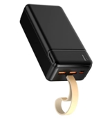 Portable Ladegerät, QC3.0 22,5 W & USB C PD20 W Fast Charge-Powerbank 50000 mAh, Externer Akku, 2 Input und 3 Output (QC & USB & Typ C) für Telefon, Kamera, Pad, Headset usw - 1