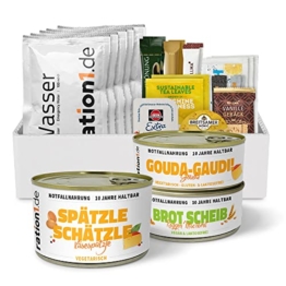 ration1 Langzeit 1-Tagesration EPa Käsespätzle (Vegetarisch) – Premium Tagesration - 1