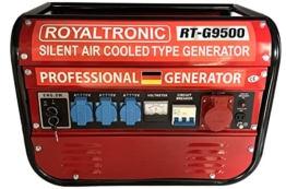 Royaltronic 5,5 PS Notstromaggregat Stromerzeuger Generator Stromgenerator Aggregat RT-G9500 - 1