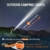 Solar Radio Powerbank 20000mAh Wireless FM Weather Radio Charger Portable Outdoor External Battery mit 5 Ausgängen Kompatibel mit Allen Smartphones, Tablets und USB-Geräten - 5