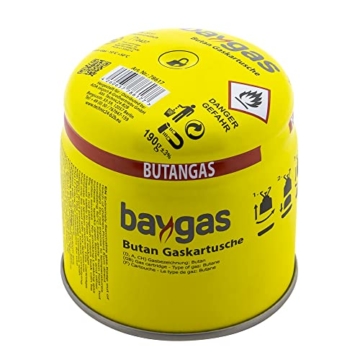 T24 CAMPINGKOCHER BLAU / Kohleanzünder / Solider Körper aus Plastik / Gaskocher Notfallausrüstung Stromausfall / Camping / Gaskocher mit Gaskartuschen(Blau mit 8 x Gas) - 5