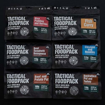 Tactical Foodpack - Tracker | gefriergetrocknete Premium Mahlzeiten ...
